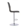 CoasterEveryday 122087 Ashbury - Upholstered Adjustable Bar Stool (Set of 2) - Black
