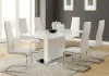 CoasterEssence 102310 Anges - Rectangular Dining Table - White High Gloss
