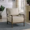 CoasterElevations 905362 Blanchett - Upholstered Bobbin Accent Chair - Beige And Natural