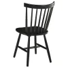 Coaster Fine Furniture 183042 Hollyoak - Windsor Wood Dining Side Chair (Set of 2) - Black