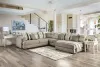 Furniture of America SM5182-SECT Angelia - Sectional - Light Gray