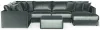 Jackson Furniture Industries 2245/36/31/59/76/12-35 Jackson Furniture Industries 2245/36/31/59/76/12-35 Remington - 5 Piece Modular Sectional (RSF Chaise) And 1 Included Cocktail Ottoman - Pine