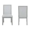New Classic D2442-20 Fiona - Dining Side Chair (Set of 2) - Mist Gray