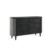 New Classic B1434-050 Skyline - 6 Drawer Dresser - Onyx
