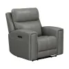 Liberty Furniture 7021LG-13P Camden - Swivel Glider Recliner P3 - Aline Light Gray