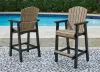 Ashley Furniture P211-130 Fairen Trail - Tall Barstool (Set of 2) - Black / Driftwood