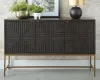 Ashley Furniture A4000316 Elinmore - Accent Cabinet - Brown / Gold Finish