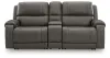 Ashley Furniture PCU12600S2 Ashley Furniture PCU12600S2 5Z - Pittson - 3-Piece Power Reclining Sectional Loveseat With Storage Console - Anchor
