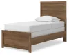Ashley Furniture PCB1116B8 Ashley Furniture PCB1116B8 Broachmyn - Twin Panel Bed - Auburn