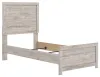 Ashley Furniture PCB1120B8 Ashley Furniture PCB1120B8 Broachmyn - Twin Panel Bed - Gray
