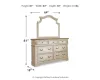 Ashley Furniture B743B1 Ashley Furniture B743B1 Realyn - Dresser, Mirror - 7-drawer - Two-tone