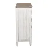 Liberty Furniture 824-BR32 Heartland - 2 Door 6 Drawer Chesser - Antique White / Tobacco Tops