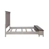 Liberty Furniture 457-BR-KSB Ivy Hollow - King Storage Bed - Weathered Linen / Dusty Taupe