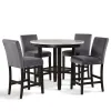 New Classic D400-12 Celeste - Round Counter Table - Espresso
