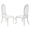 CoasterElevations 107872N Anchorage - Upholstered Dining Chair (Set of 2) - Cream