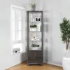 Furniture of America CM5900-PC Tienen - Pier Cabinet - Gray
