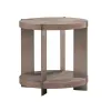 Liberty Furniture 754-OT1020 Liberty Furniture 754-OT1020 Harlow - Round End Table - Sandstone & Satin Nickel