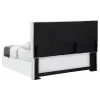 CoasterEveryday 315993K Kosmo - Upholstered King Panel Headboard - Sand