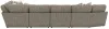 Jackson Furniture Industries 3145/73/59/31/92-28 Jackson Furniture Industries 3145/73/59/31/92-28 Turner - 5 Piece Sectional With LSF Cuddler - Mushroom