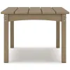Ashley Furniture P114-701 Hyland Wave - Rectangular Cocktail Table - Driftwood