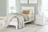 Ashley Furniture EB1810B1 Hallityn - Twin Panel Platform Bed - White