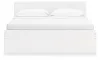 Ashley Furniture EB9630B21 Ashley Furniture EB9630B21 Onita - King Panel Platform Bed With 2 Side Storage - White