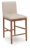 Ashley Furniture D752-124 Isanti - Upholstered Barstool (Set of 2) - Light Brown