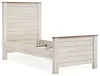 Ashley Furniture B267B15 Ashley Furniture B267B15 Willowton - Twin Panel Bed - Whitewash