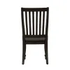 Liberty Furniture 879-C1500S Harvest Home - Slat Back Side Chair - Chalkboard