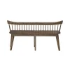 Liberty Furniture 826-C4000B Midland Falls - Spindle Back Bench - Rustic Brown