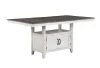New Classic 40-7522-CT Richland - Counter Table Top & Base - Dark Gray
