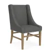 Riverside Furniture 92642 Riverside Furniture 92642 Mix-N-Match Chairs - Host Upholstered Chair (Set of 2) - Dark Gray