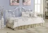 CoasterEssence 300216 Halladay - Metal Twin Daybed - White