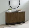 Coaster Fine Furniture 950393 Ryatt - 4 Door Engineered Wood Accent Cabinet - Dark Pine