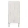 CoasterElevations 953347 Clarkia - Accent Cabinet With Floral Carved Door - White
