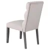 Coaster Fine Furniture 106683 Carla - Velvet Upholstered Dining Side Chair (Set of 2) - Stone