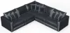 Jackson Furniture Industries 2245/36/31/59/37/5-23 Jackson Furniture Industries 2245/36/31/59/37/5-23 Remington - 5 Piece Modular Sectional - Slate