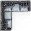 Jackson Furniture Industries 2245/36/31/59/37/5-23 Jackson Furniture Industries 2245/36/31/59/37/5-23 Remington - 5 Piece Modular Sectional - Slate