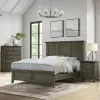 Intercon SM-BR-8865Q-GRY-C San Mateo - Queen Standard Bed - Gray