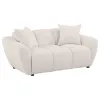 Coaster Fine Furniture 509301-S3 Destino - 3 Piece Chenille Splayed Arm Sofa Set - Greige