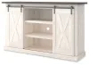 Ashley Furniture W287-48 Ashley Furniture W287-48 Dorrinson - Medium TV Stand - White