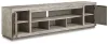 Ashley Furniture W996-78 Naydell - XL TV Stand w/Fireplace Option - Gray