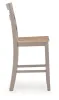 Ashley Furniture PCD403-124 Harperfeld - Barstool (Set of 2) - Natural / Gray