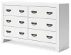 Ashley Furniture B427-31 Binterglen - Dresser - White