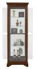 Pulaski Furniture 21308 PFC Curios - Mirrored 5 Shelf Gallery Curio Cabinet - Oak Brown