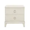 Samuel Lawrence Furniture S916-050 Madison - 2-Drawer Nightstand with USB Port in a Grey-White Wash Finish - Natural