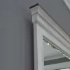 Liberty Furniture 417-BR-QPBDM Liberty Furniture 417-BR-QPBDM Allyson Park - 3 Piece Bedroom Set (Queen Panel Bed, Dresser & Mirror) - Wirebrushed White / Charcoal