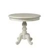 Liberty Furniture 607-CD-PDS Summer House - Pedestal Table - Oyster White