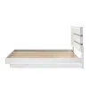 New Classic 00-B69-200 New Classic 00-B69-200 Paradox - 6/0 California King Bed - White