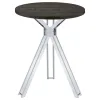 CoasterEssence 183131 Edgerton - Round Pub Height Bistro Bar Table - Dark Oak